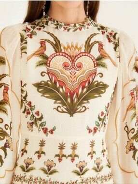 FARM Rio Red, Olive and Cream Botanical Accent